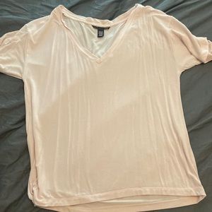 Victoria’s Secret Pink V Neck Tee Shirt - S